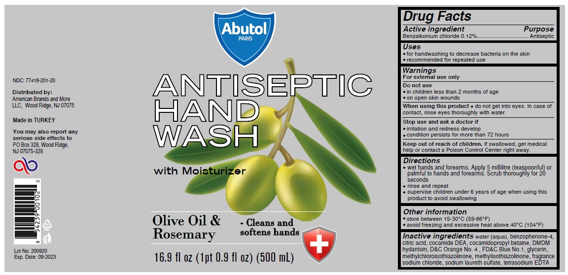 Pill image for Abutol Paris Antiseptic Hand Wash olive Oil & Rosemary