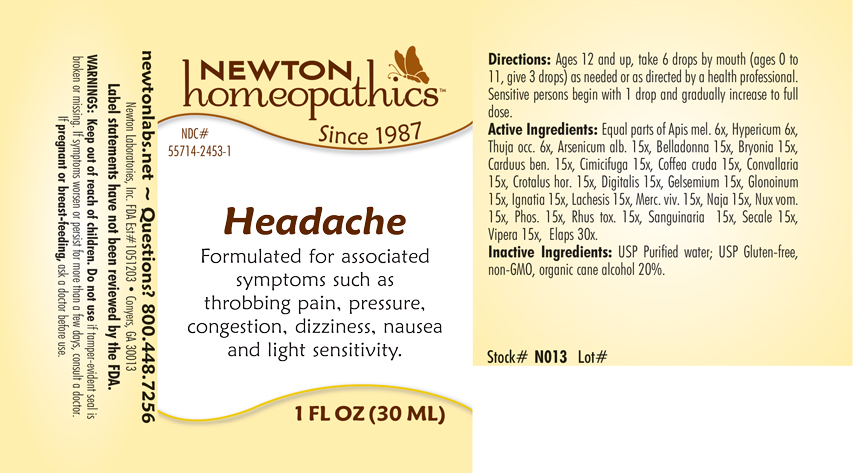 Pill image for Headache 2453l