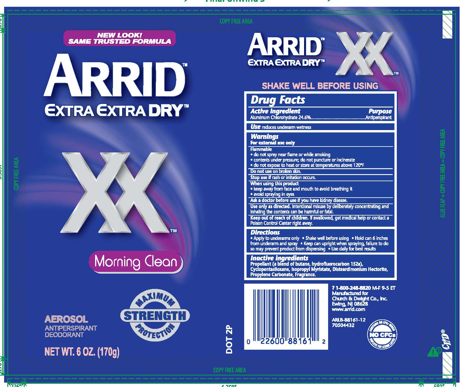 Pill image for Arrid Xx Morning Clean Spray