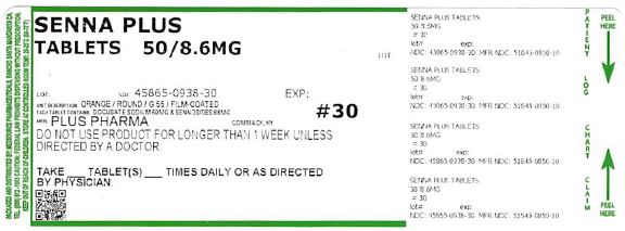 Pill image for Senna Plus Tablets