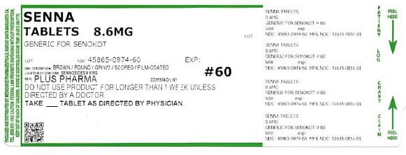 Pill image for Senna Tablets