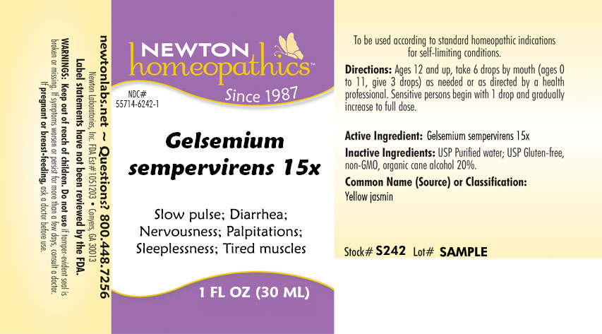 Pill image for gelsemium 6242l