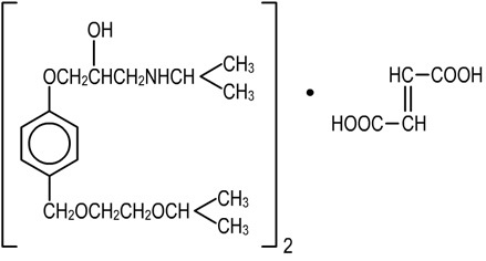 Pill image for Bisoprolol Fumarate Tablets, Usp