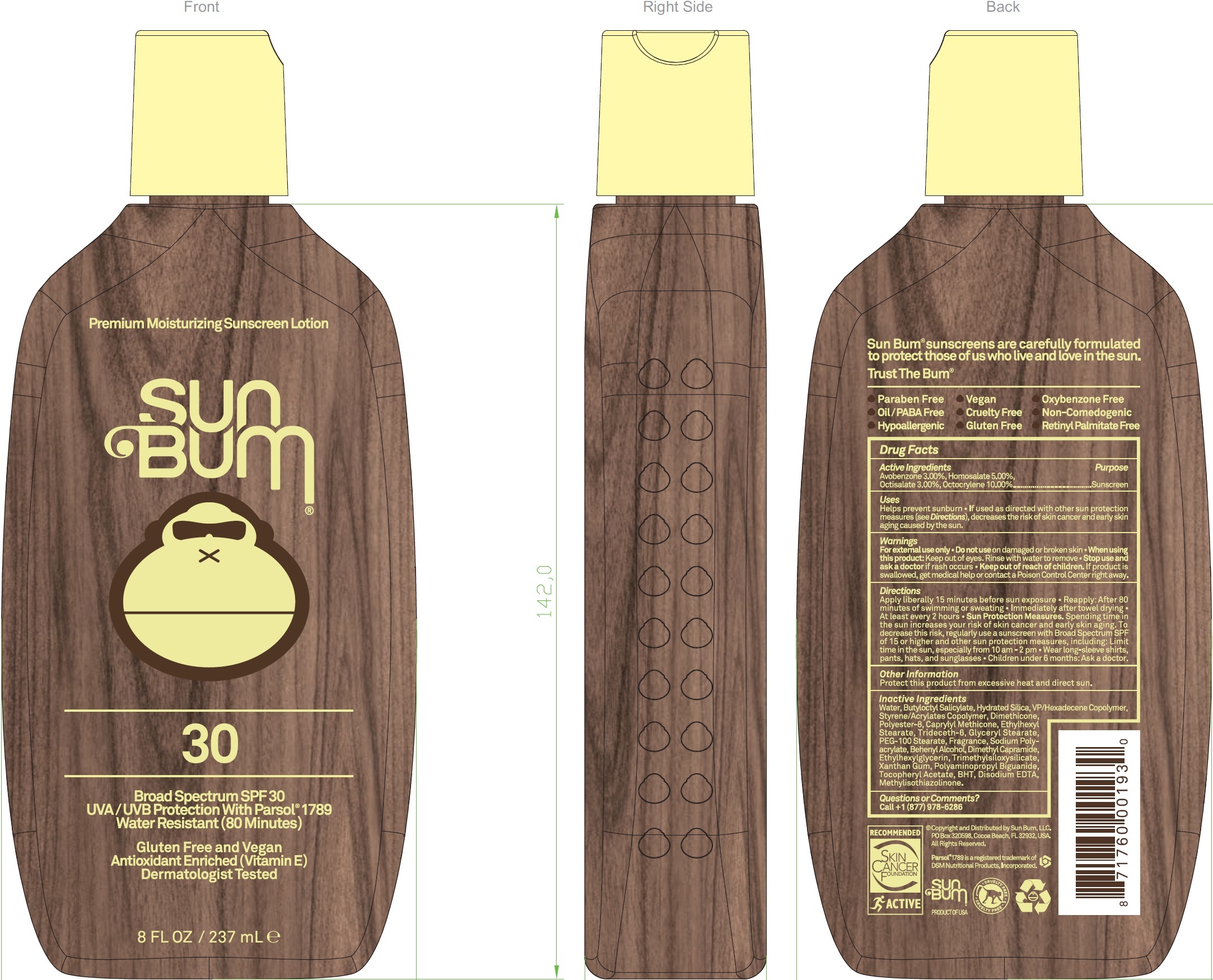 Pill image for Sun Bum Spf 30 Premium Moisturizing Sunscreen