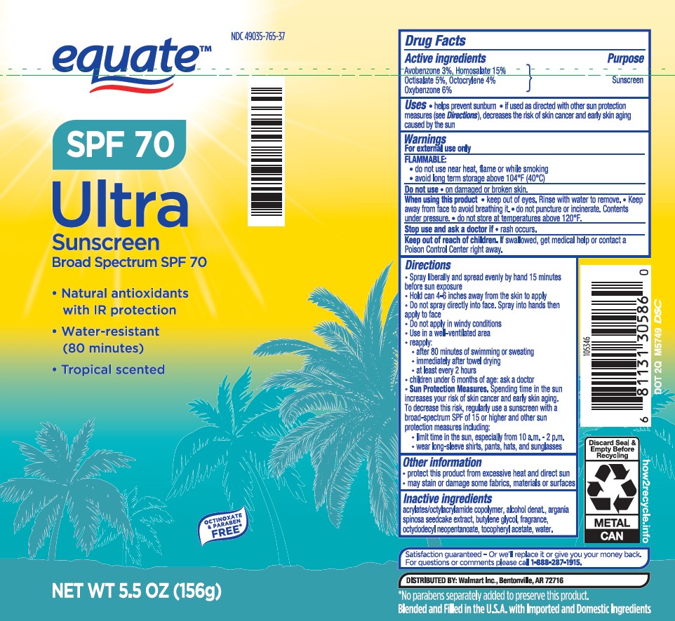 Pill image for Walmart Equate Spf 70 Ultra Sunscreen Spray