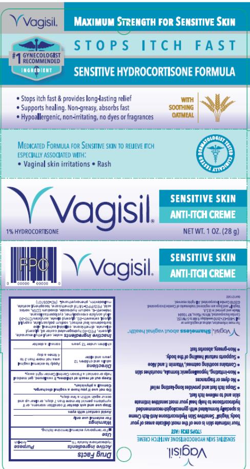 Pill image for Vagisil Anti-itch Crème Maximum Strength, Sensitive Skin Formula