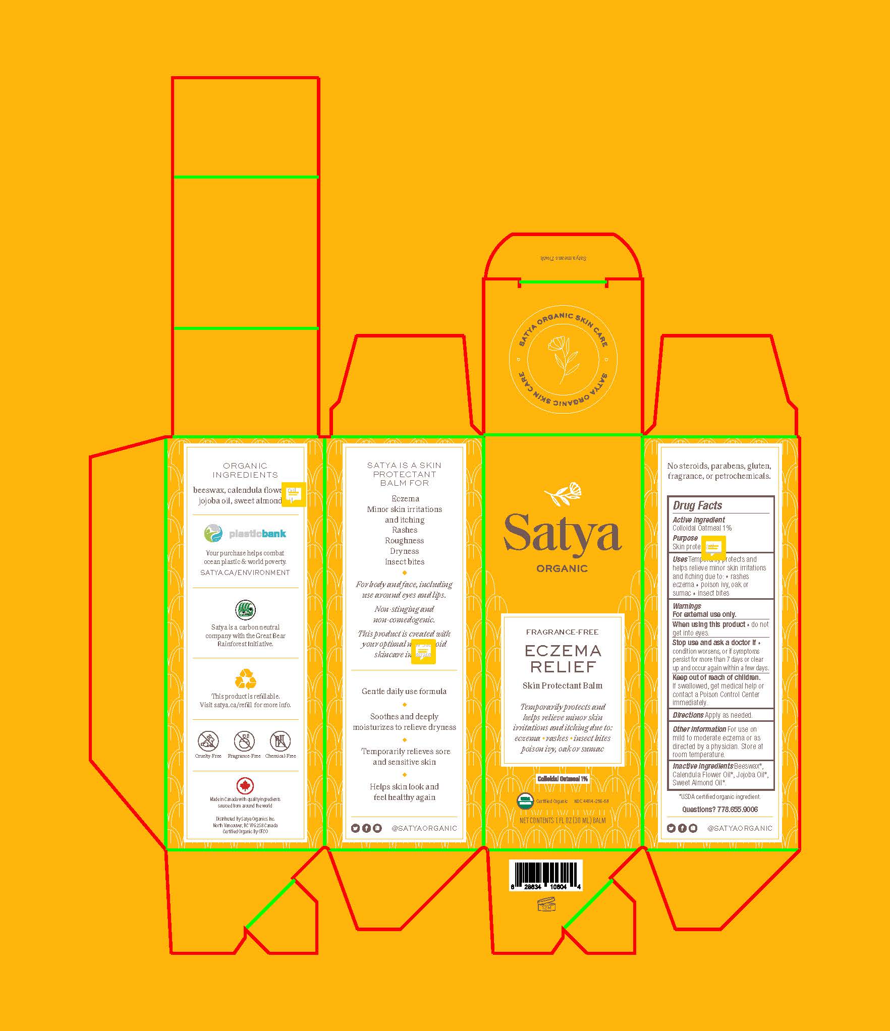 Pill image for Satya Organic Fragrance-free eczema relief