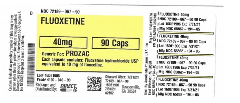 Pill image for Fluoxetine