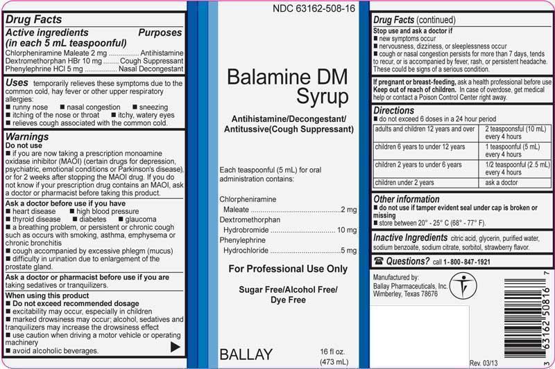 Pill image for Balamine Dm Syrup