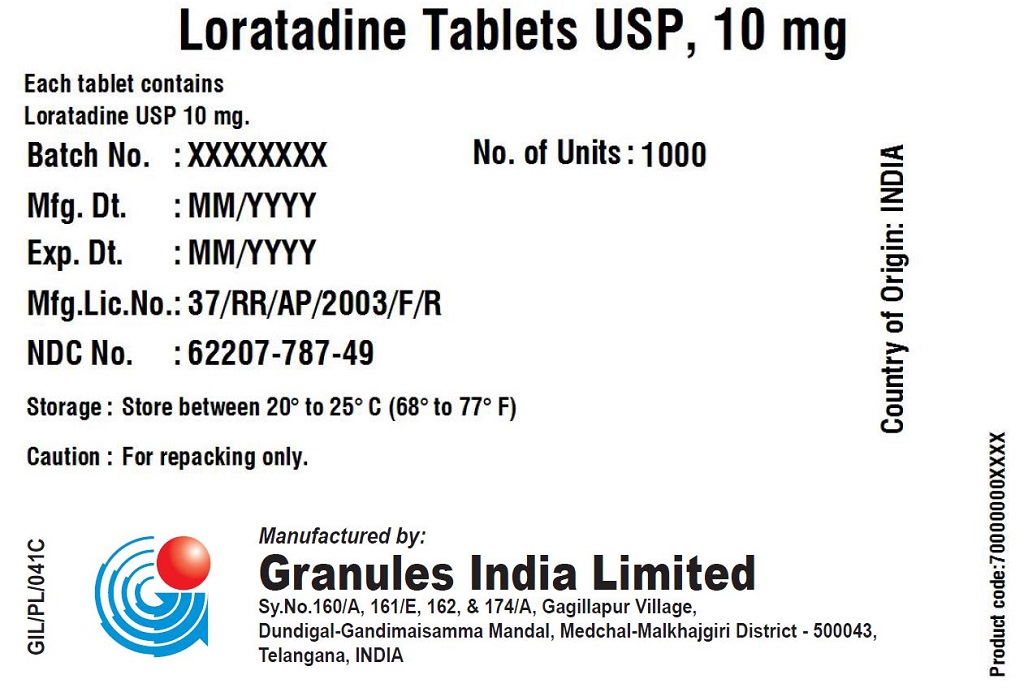 Pill image for Loratadine Tablets, 10 Mg
