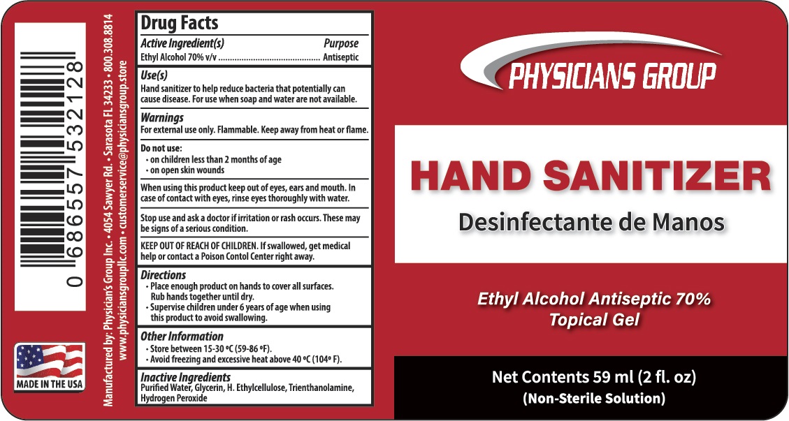 Pill image for Physicians Group Hand Sanitizer Gel