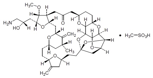Pill image for These Highlights Do Not Include All The Information Needed To Use Eribulin Mesylate Injection Safely And Effectively. See Full Prescribing Information For Eribulin Mesylate Injection.