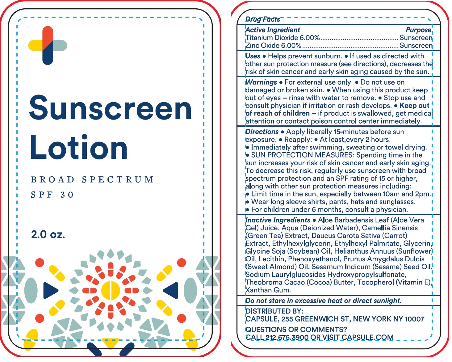 Pill image for Sunscreen Lotion Broad Spectrum Spf 30
