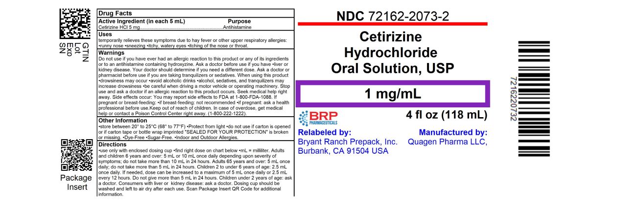 Pill image for Children's Cetirizine Hydrochloride Oral Solution, Usp 1 Mg/ml (bubble Gum & Grape Flavor)