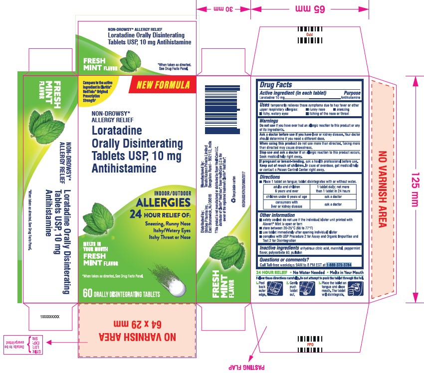 Pill image for Loratidine Orally Disintegrating Tablets, Usp