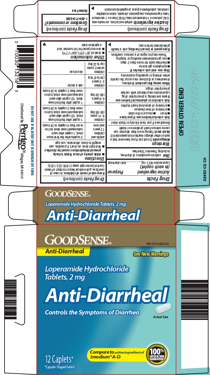 Pill image for Perrigo Anti-diarrheal Drug Facts