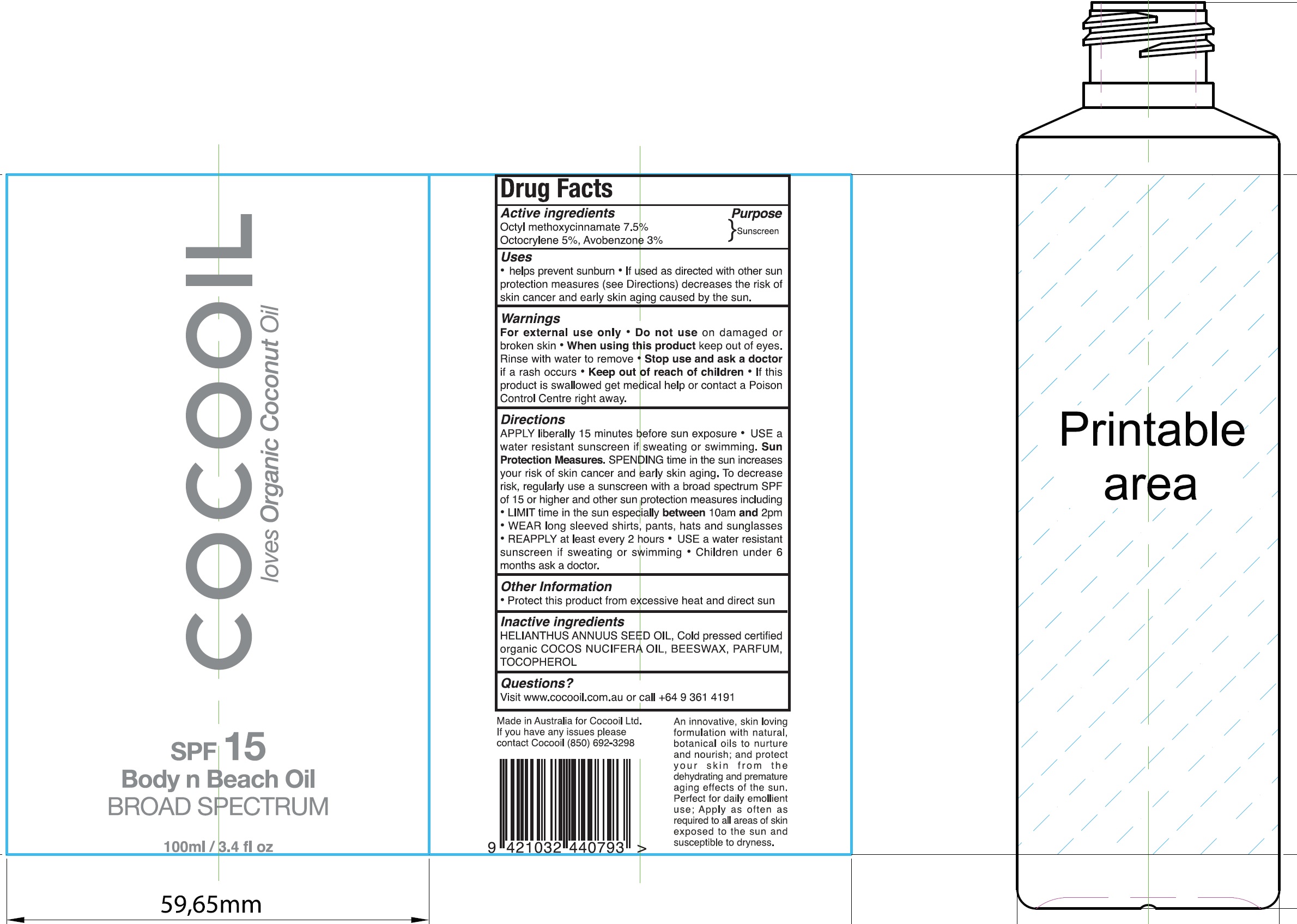 Pill image for Cocooil Spf15