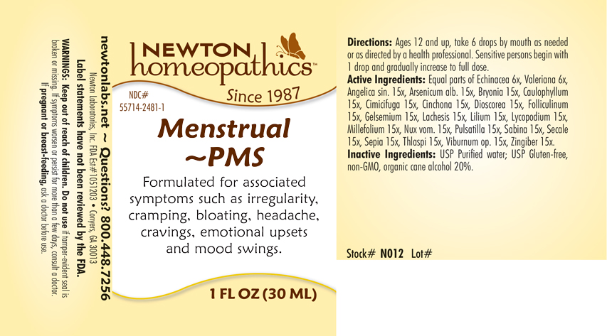 Pill image for Menstrual 2481l