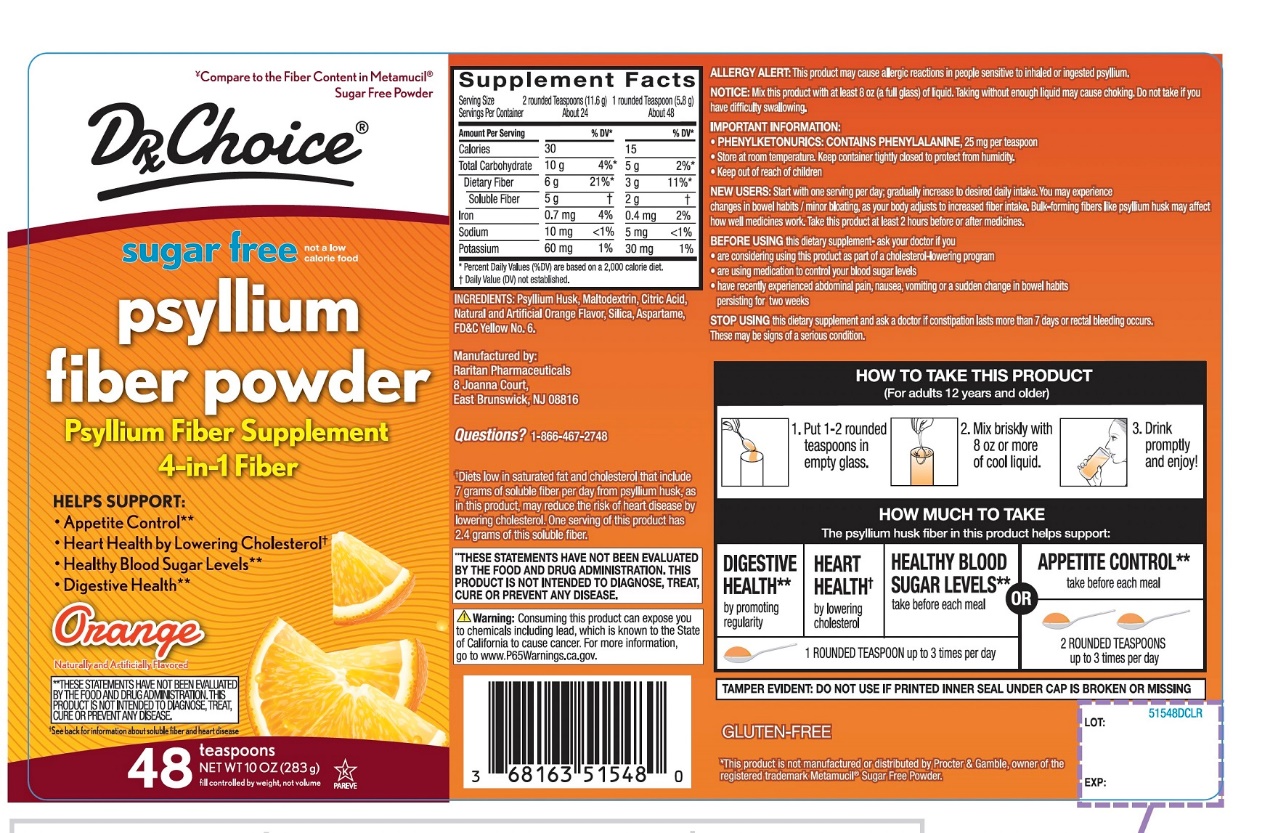 Pill image for 100% Natural Psyllium Husk Orange Flavor Sugar Free 48 Teaspoon Doses