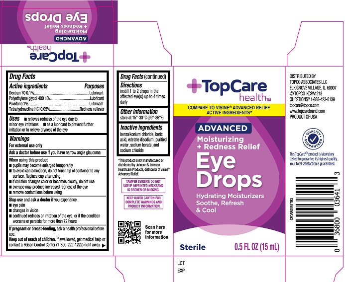 Pill image for Topcare Health Advanced Moisturizing Plus Redness Relief (pld)