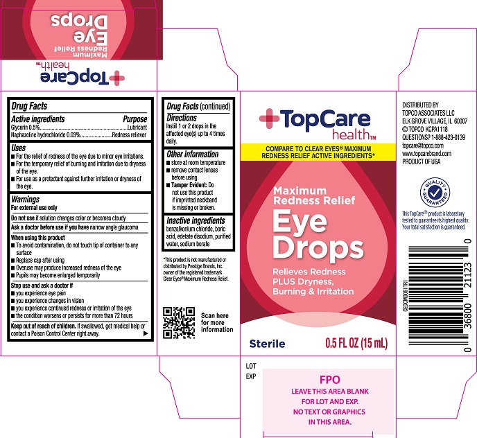 Pill image for Topcare Maximum Redness Relief Eye Drops (pld)