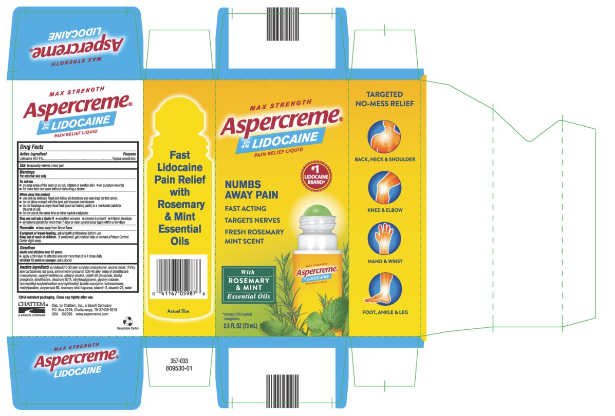 Pill image for Aspercreme With Lidocaine Essential Oils Rosemary Mint