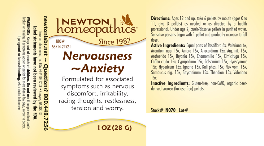 Pill image for Nervousness 2492p
