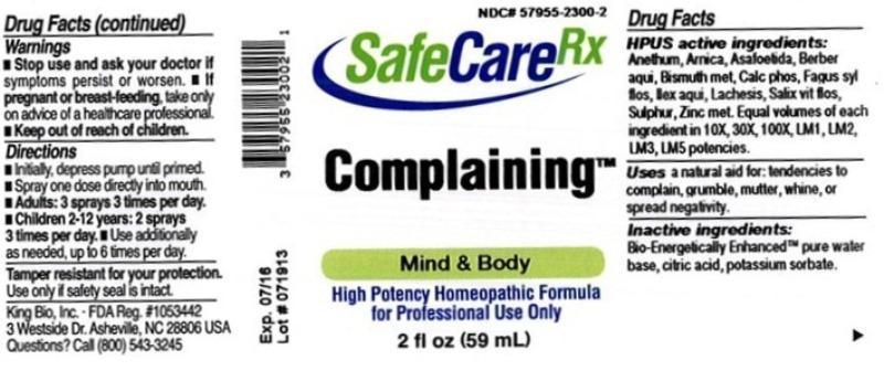 Pill image for Complaining™