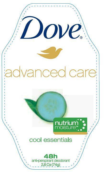 Pill image for Dove Advanced Care Cool Essentials Antiperspirant Deodorant