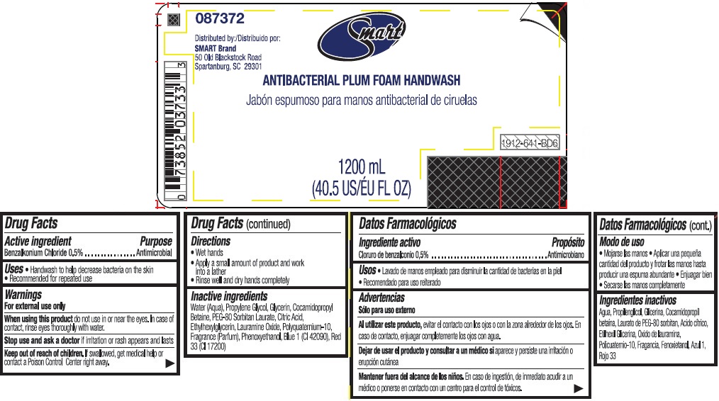 Pill image for smart antibacterial plum foam handwash