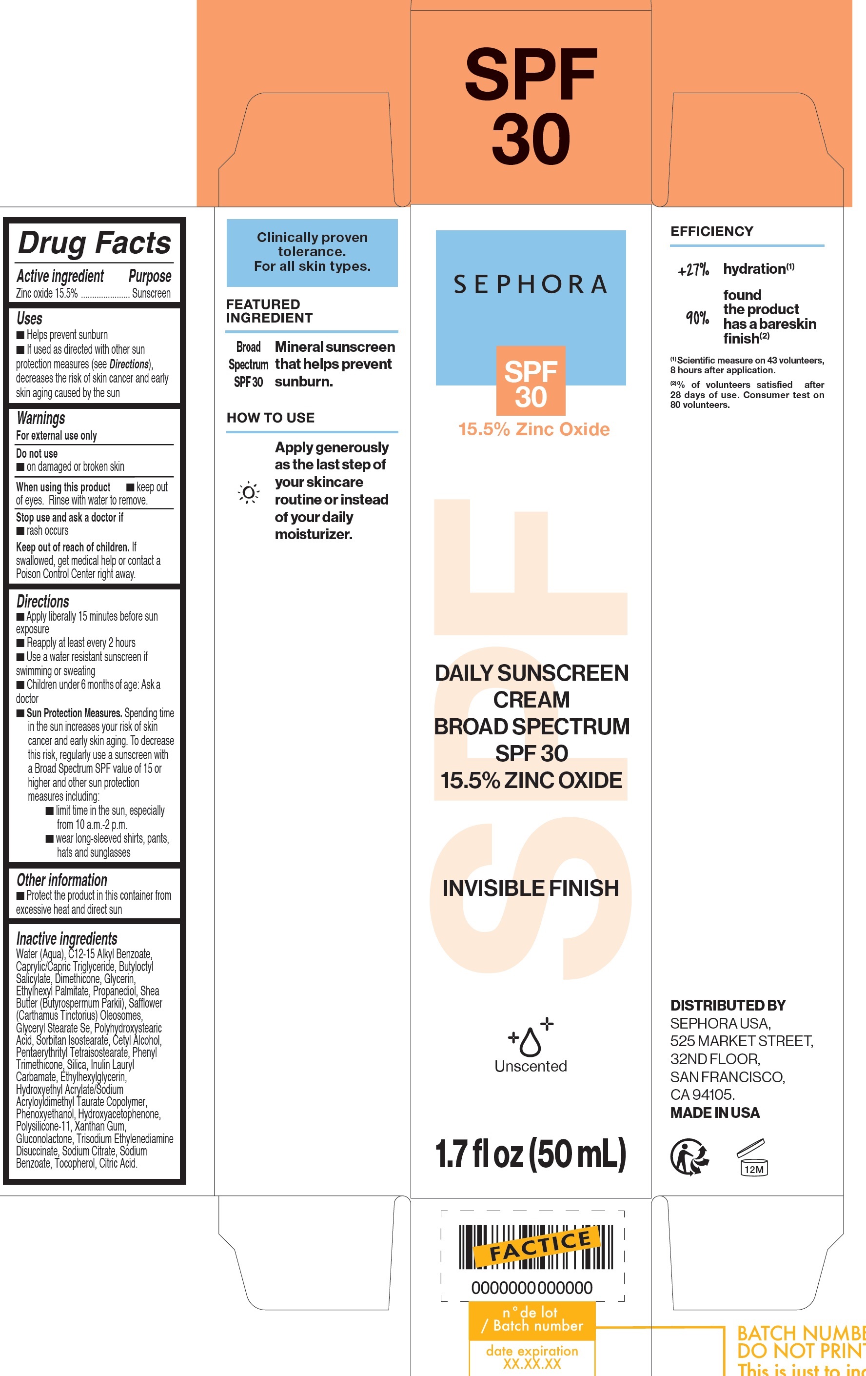 Pill image for Daily Sunscreen Cream Broad Spectrum Spf 30