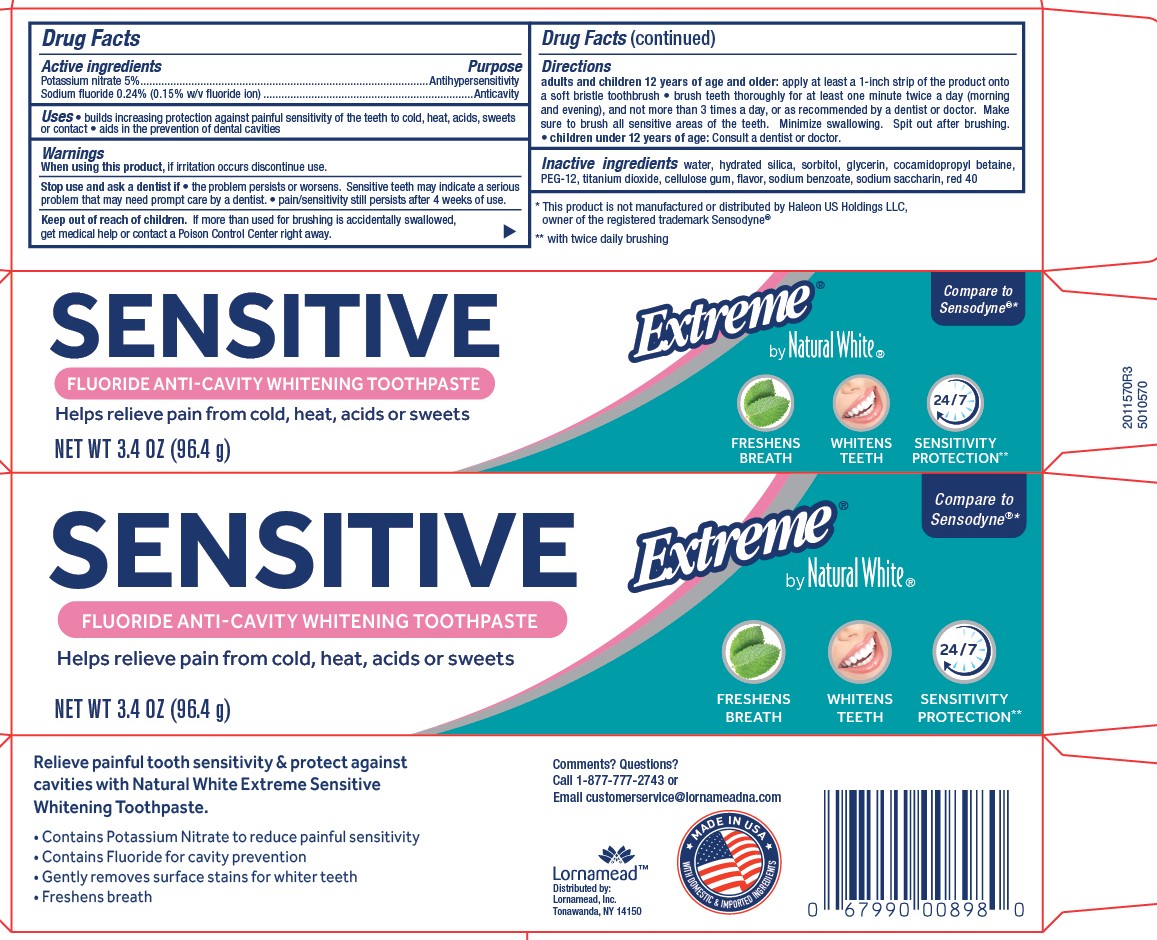 Pill image for 5010570 Natural White Extreme Sensitive Whitening