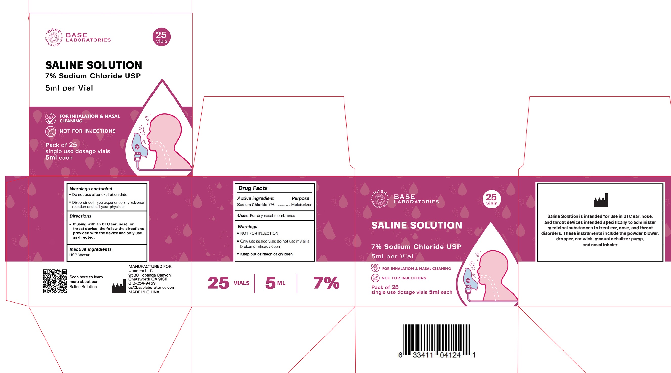 Pill image for Base Laboratories Saline Solution 7% Sodium Chloride
