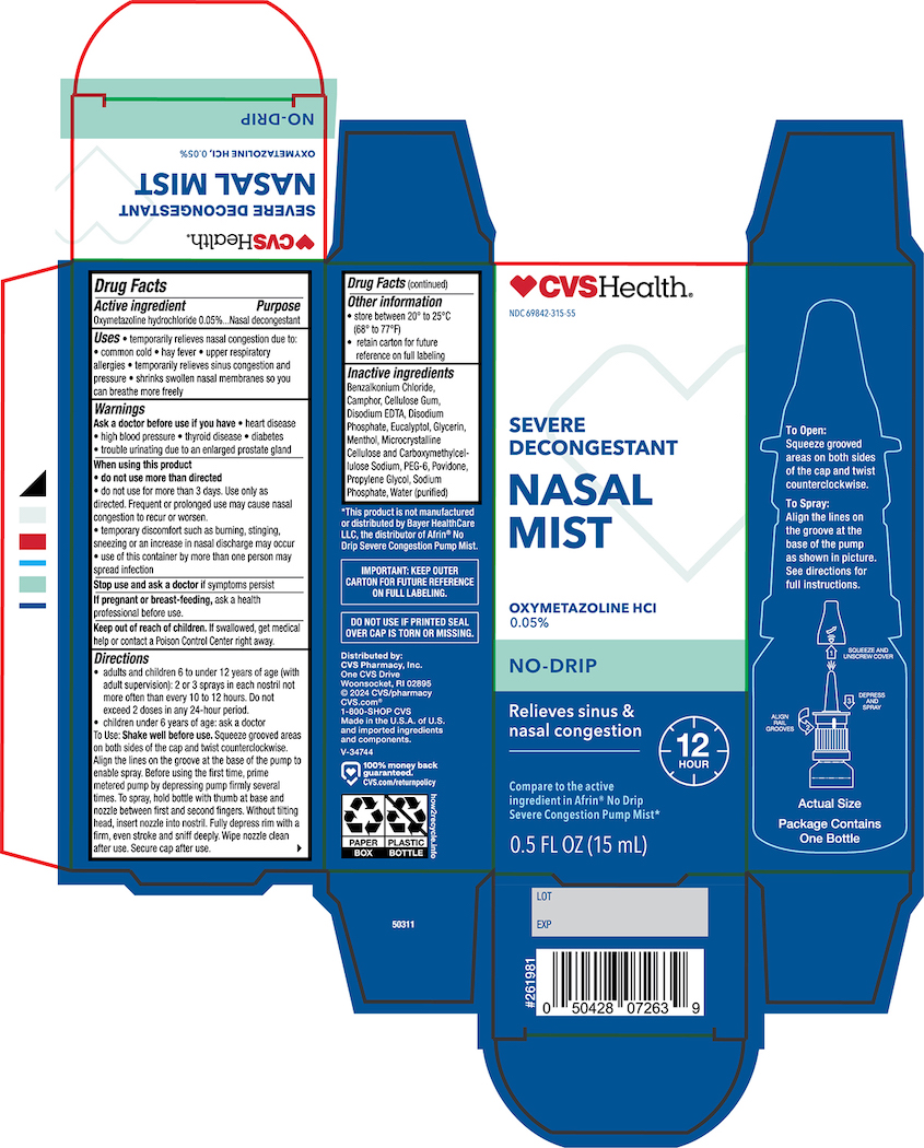 Pill image for Cvs No Drip Severe Nasal Mist