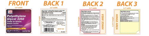 Pill image for Drug Mart Polyethylene Glycol 3350 Drug Fact