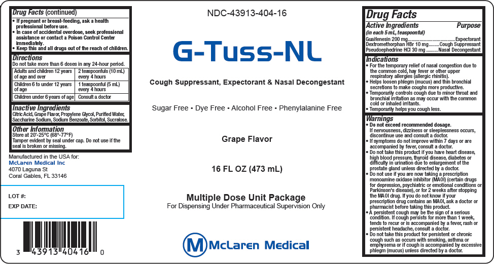 Pill image for G-tuss-nl