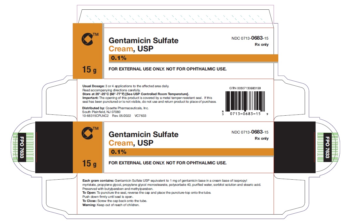 Pill image for Gentamicin Sulfate Cream, Usp 0.1%