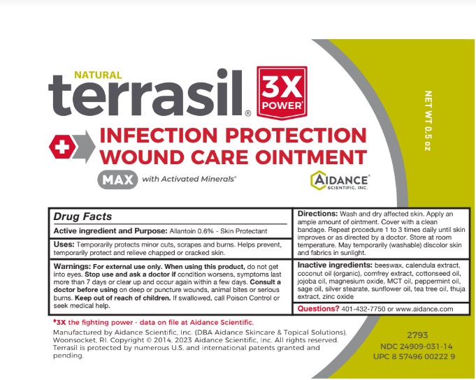 Pill image for 24909-031 Terrasil Infec Prot Wound Care Max