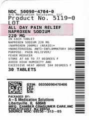 Pill image for Naproxen Sodium Tablets, Usp 220 Mg (nsaid)