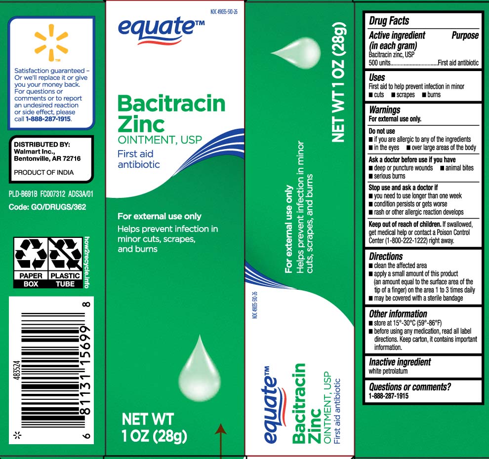 Pill image for Bacitracin Zinc Oint Usp Walmart Part333b