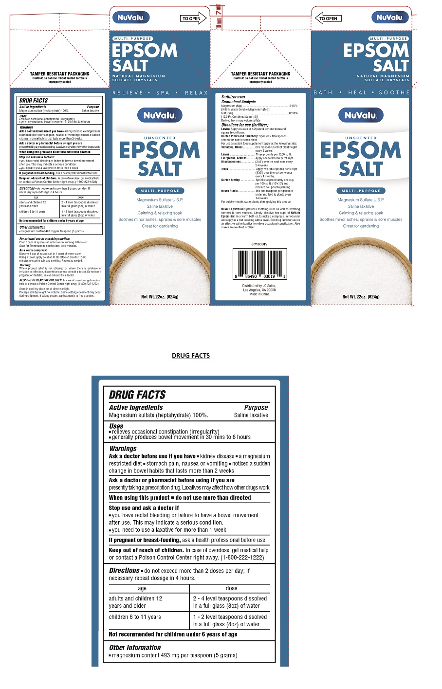 Pill image for Nuvalu Epsom Salt