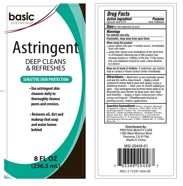 Pill image for Basic Essentials Astringent