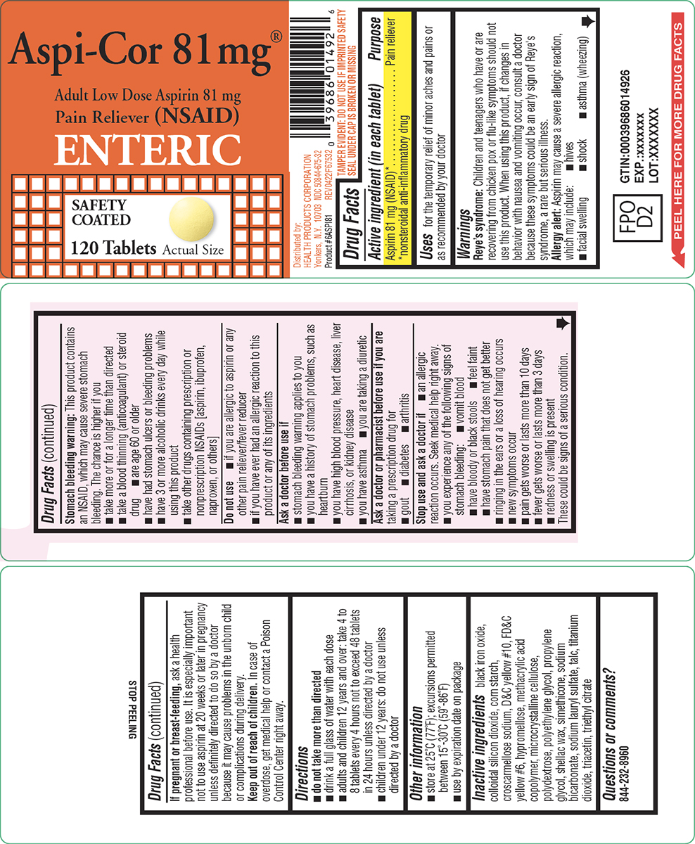 Pill image for Aspi-cor 44-675