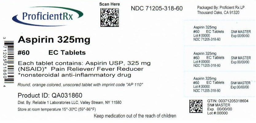 Pill image for Aspirin 325 Mg Ec Tablet