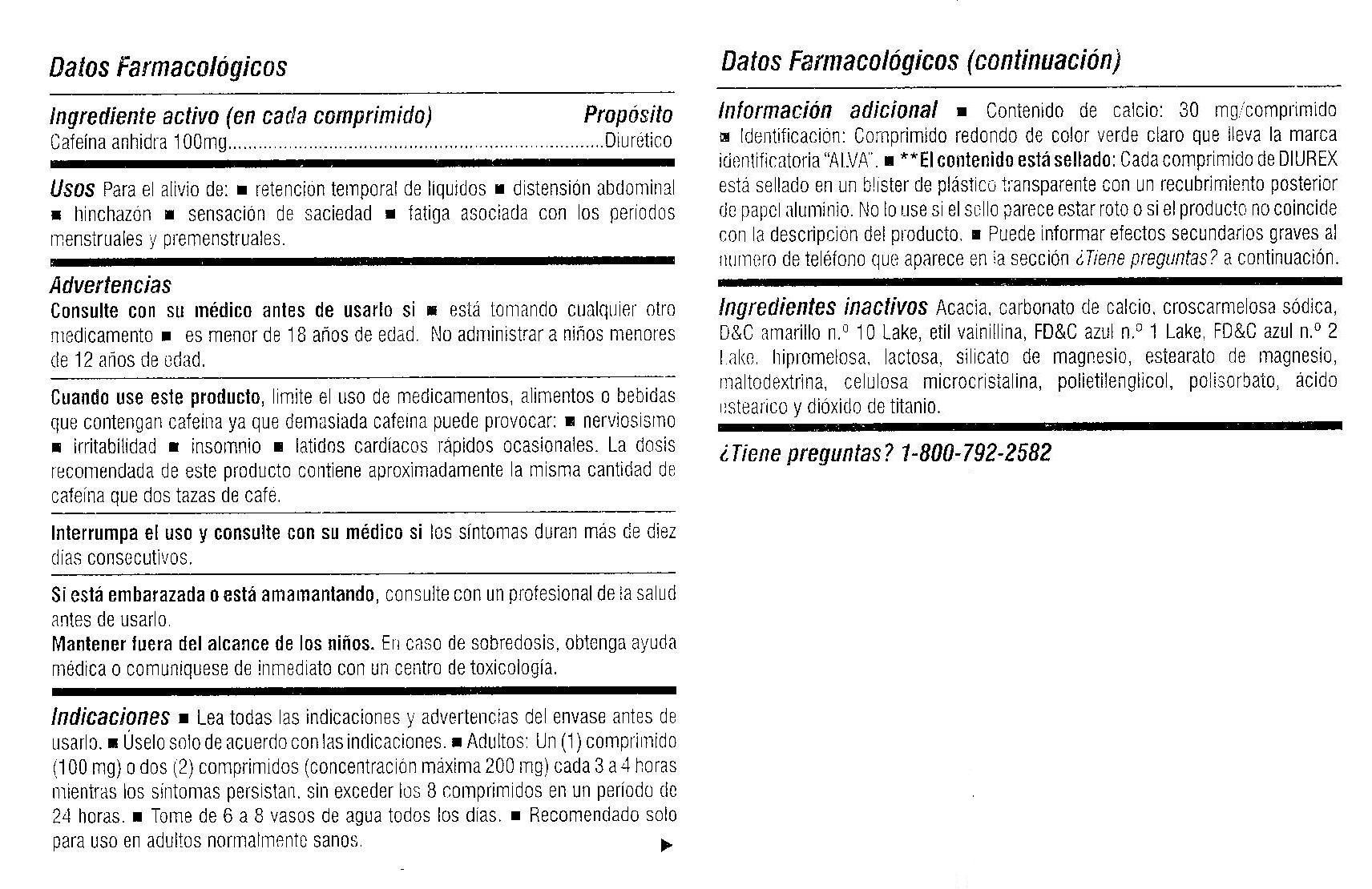 Pill image for Diurex Xpl