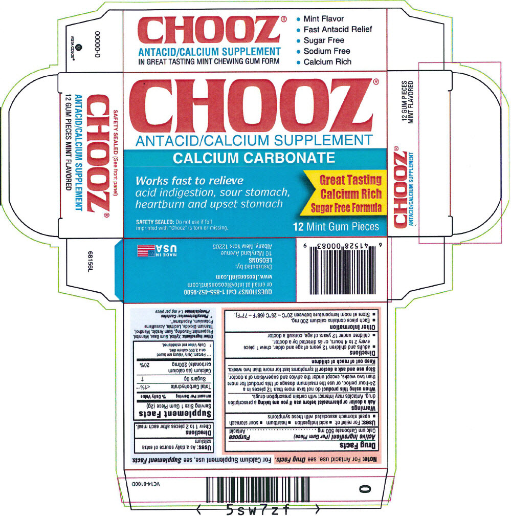 Pill image for Chooz ®