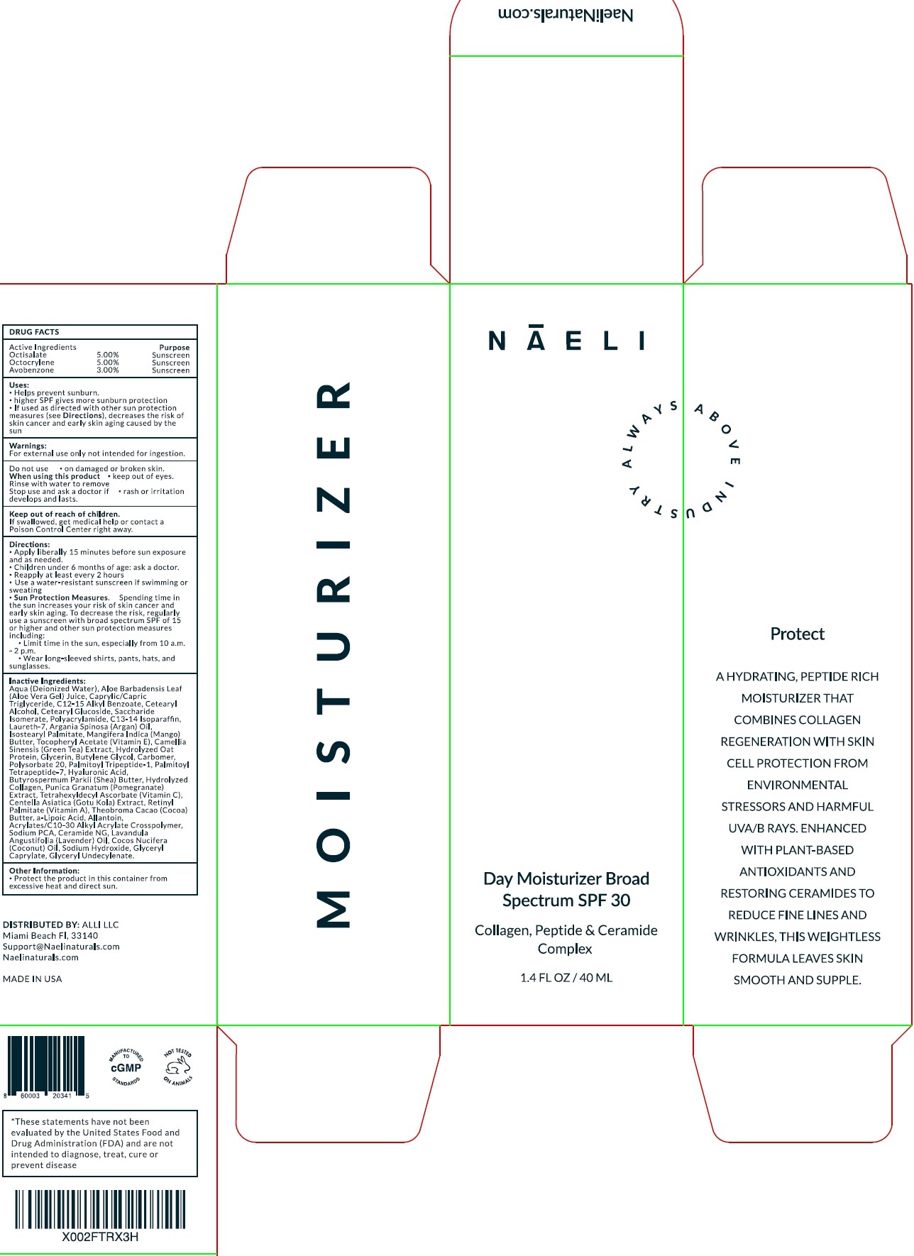 Pill image for Naeli Day Moisturizer Spf 30