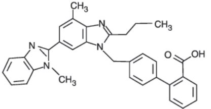 Pill image for These Highlights Do Not Include All The Information Needed To Use Telmisartan Tablets Safely And Effectively. See Full Prescribing Information For Telmisartan Tablets.