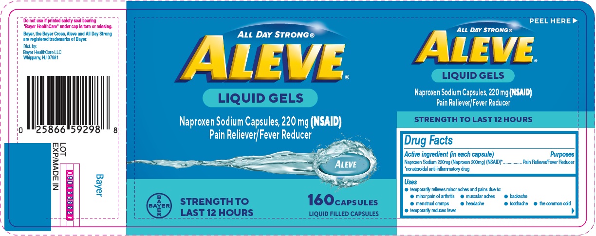 Pill image for Aleve Liquid Gels