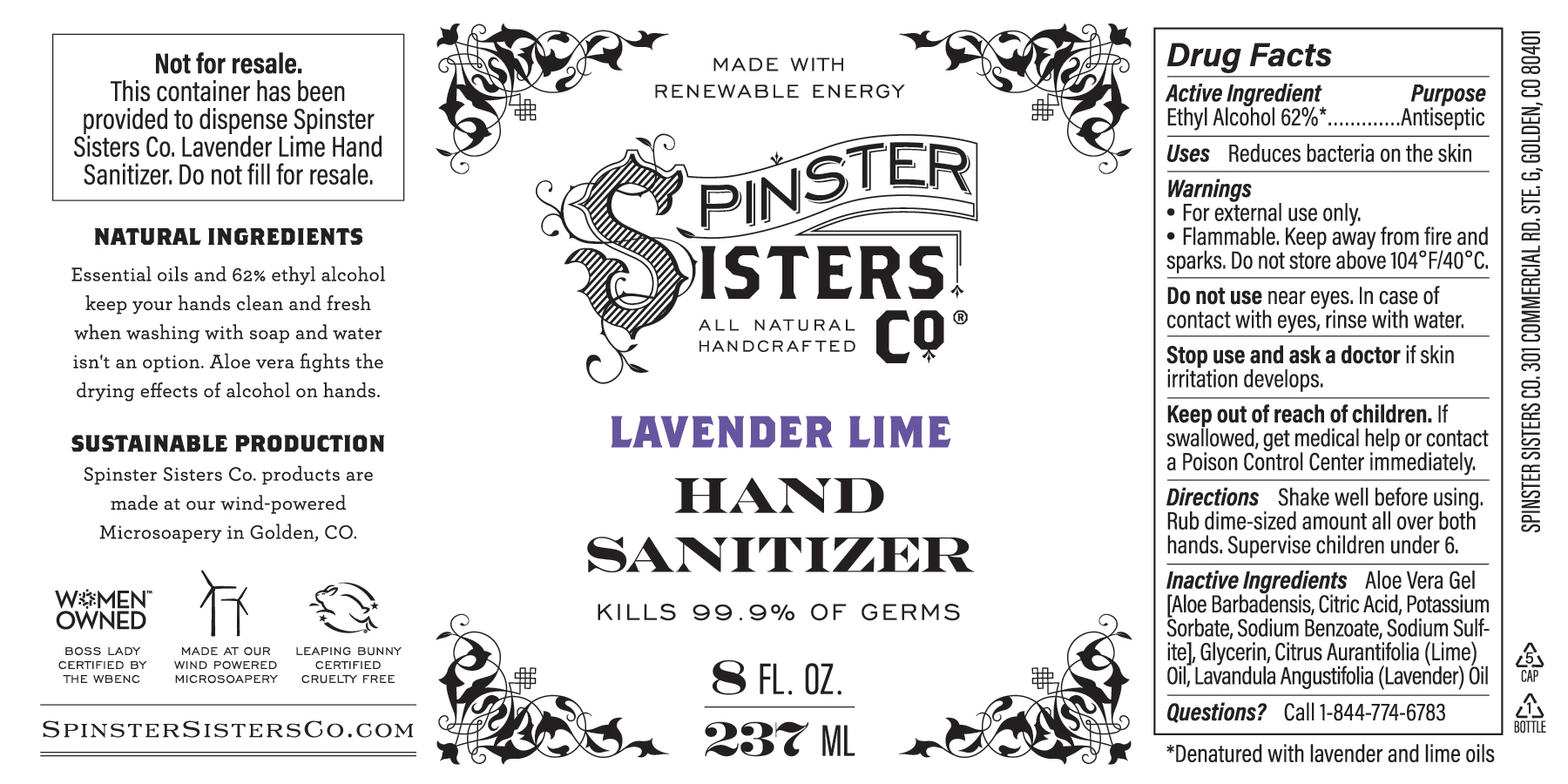 Pill image for Hand Sanitizer Lavender Lime